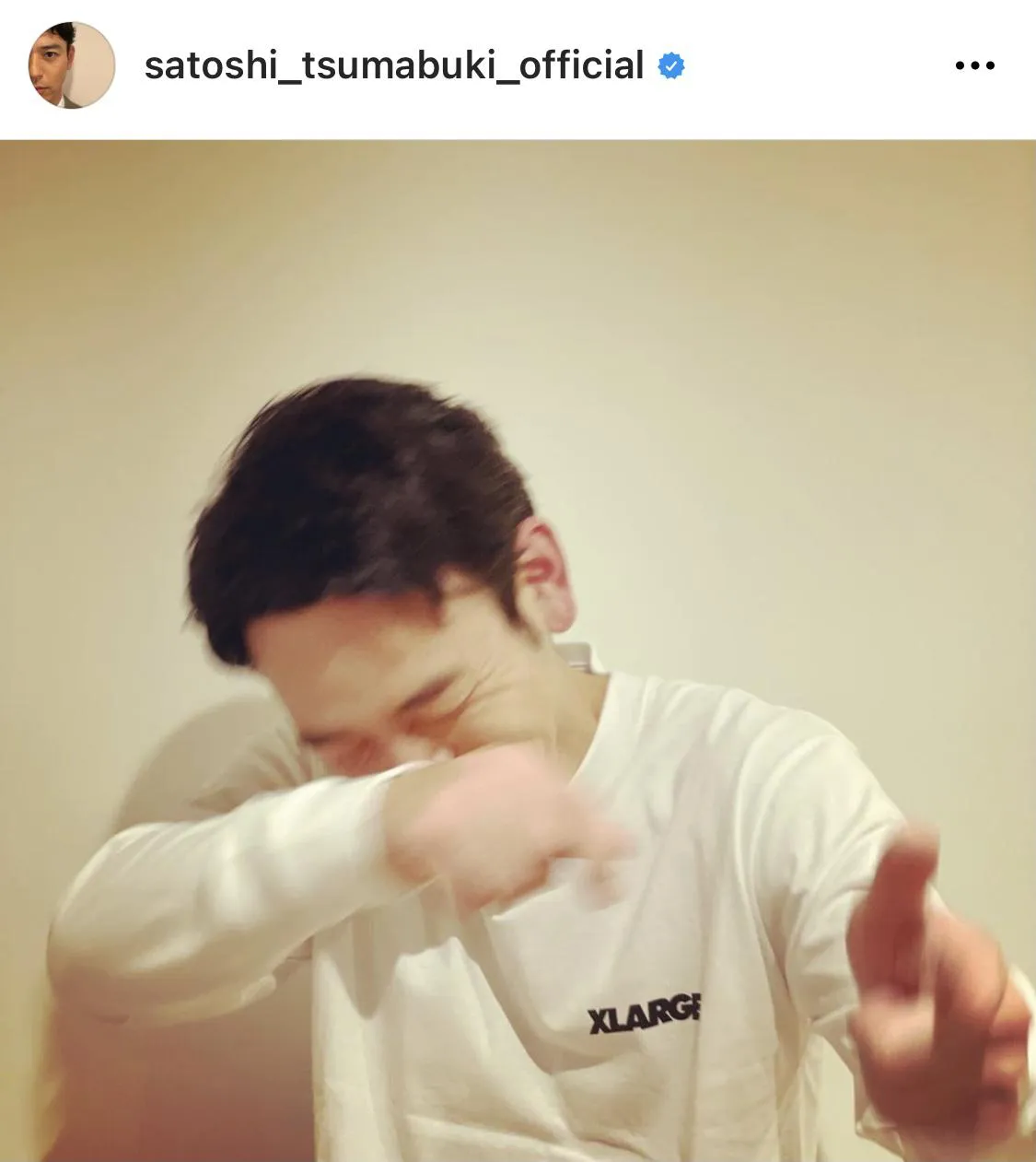 ※画像は妻夫木聡(satoshi_tsumabuki_official)公式Instagramより