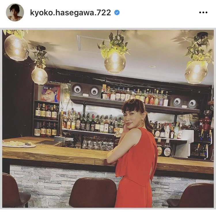 ※長谷川京子オフィシャルInstagram(kyoko.hasegawa.722)のスクリーンショット