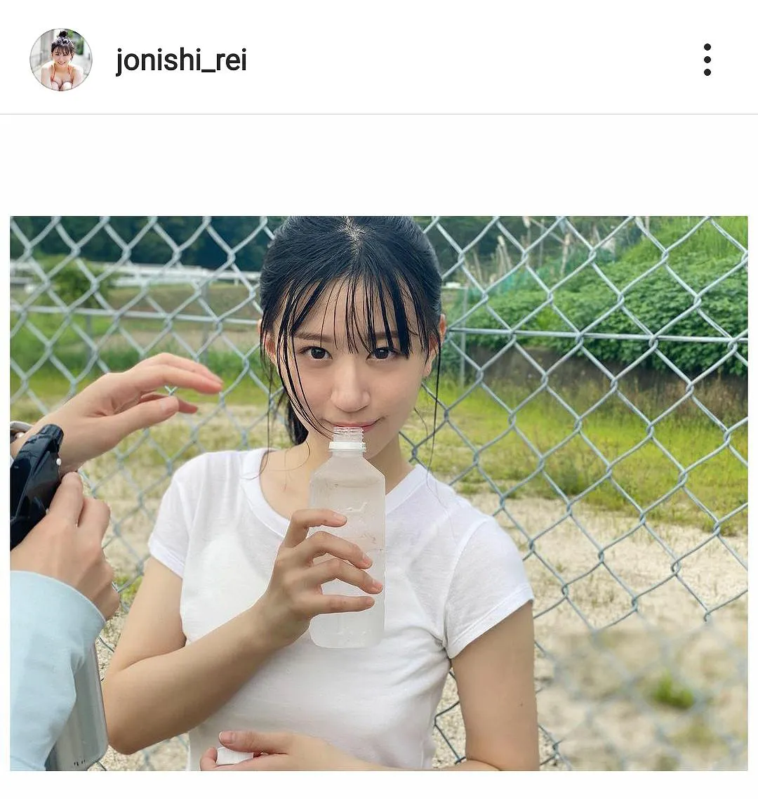 ※画像は上西怜(jonishi_rei)公式Instagramのスクリーンショット