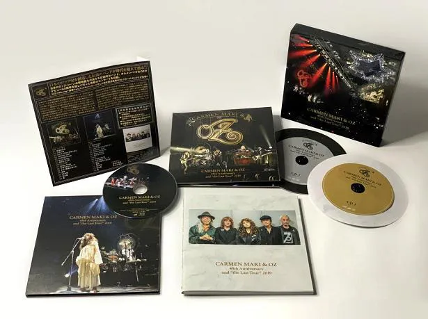 カルメン・マキ＆OZ『カルメン・マキ＆OZ 45th Anniversary and“the Last Tour”2019』SPECIAL BOX展開写真