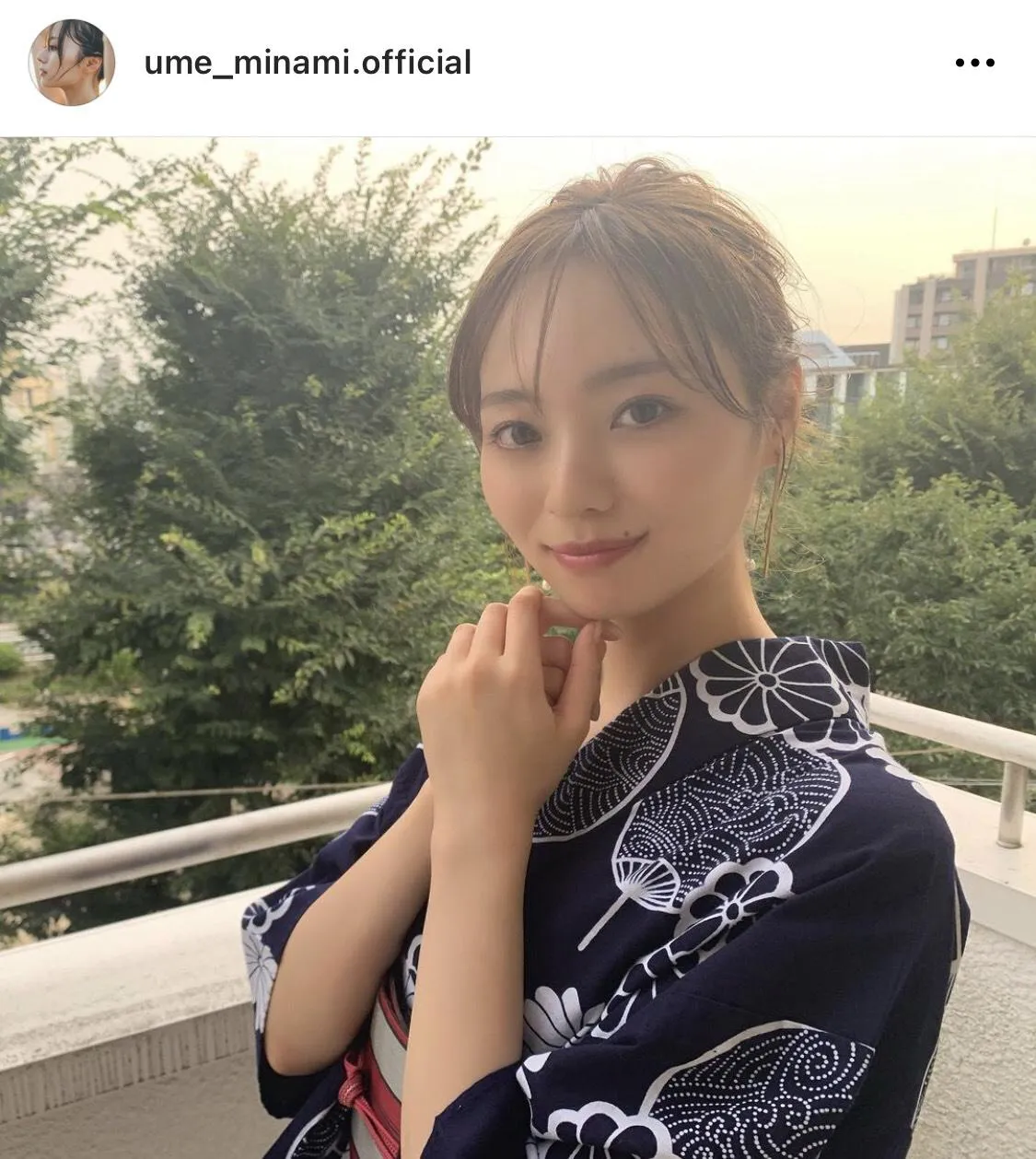 ※画像は乃木坂46梅澤美波(ume_minami.official)公式Instagramより