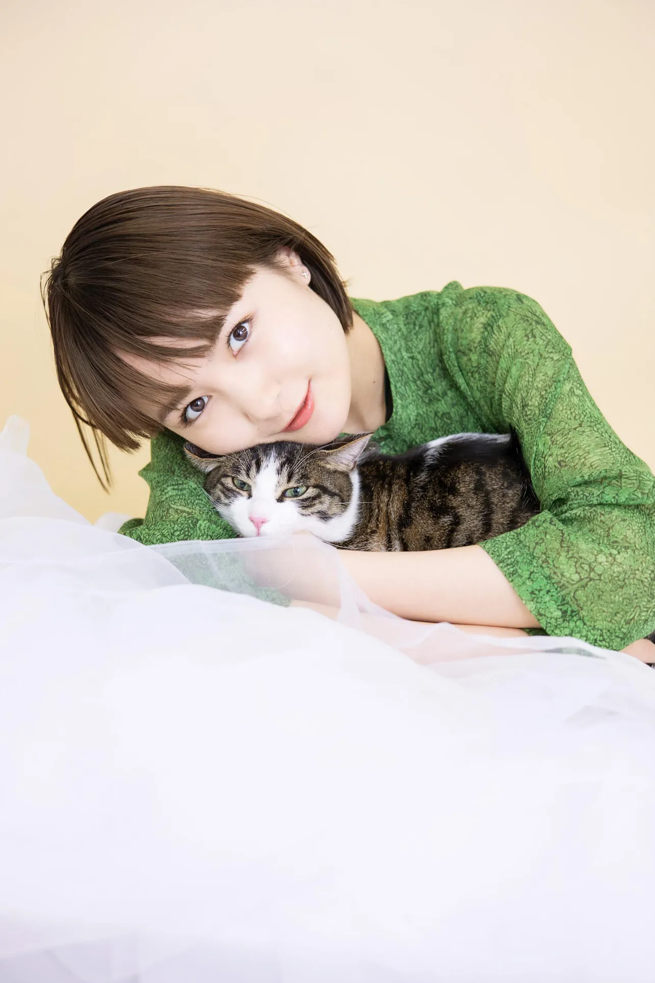 葵わかなが「ザテレビニャン」に愛猫・梅吉と登場！