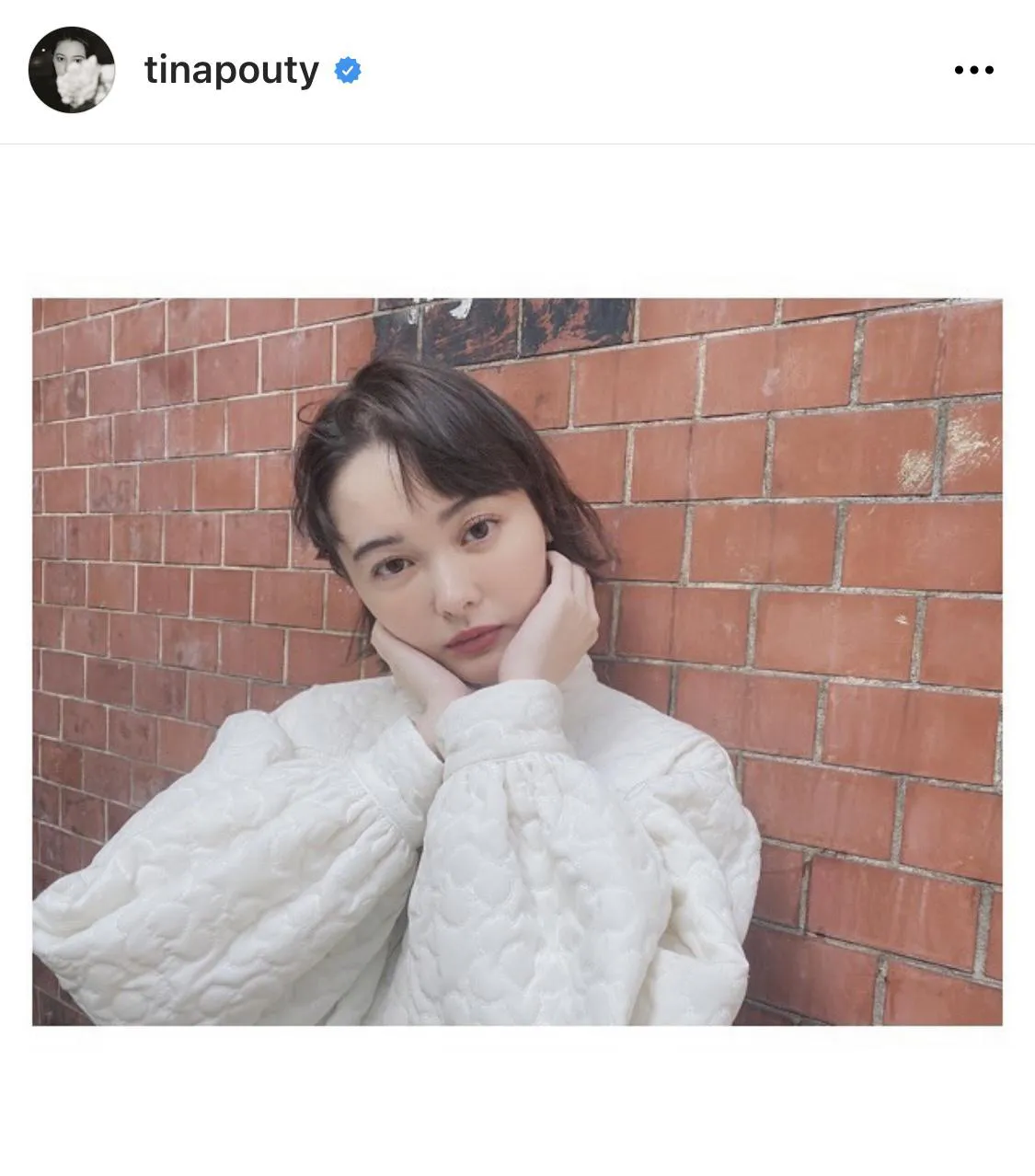 ※玉城ティナ公式Instagram(tinapouty)より