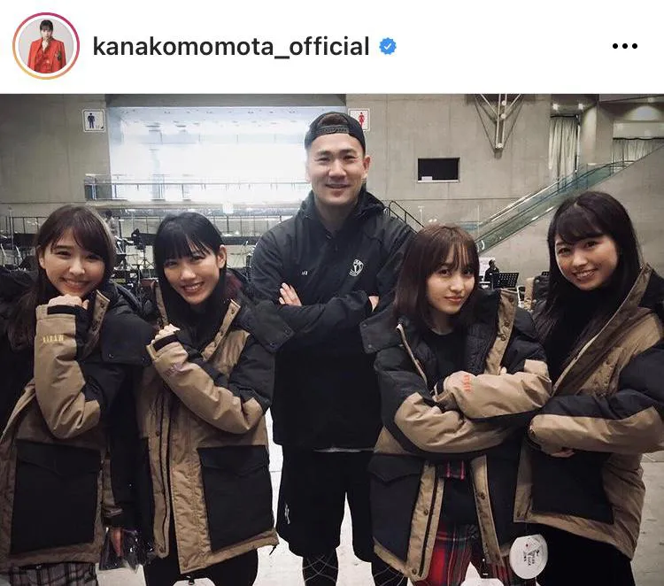 ※百田夏菜子公式Instagram(kanakomomota_official)より