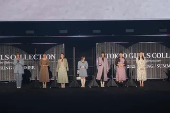 櫻坂46、キュートさ全開でランウェイに! EXITのギャグにもトライ<TGC>
