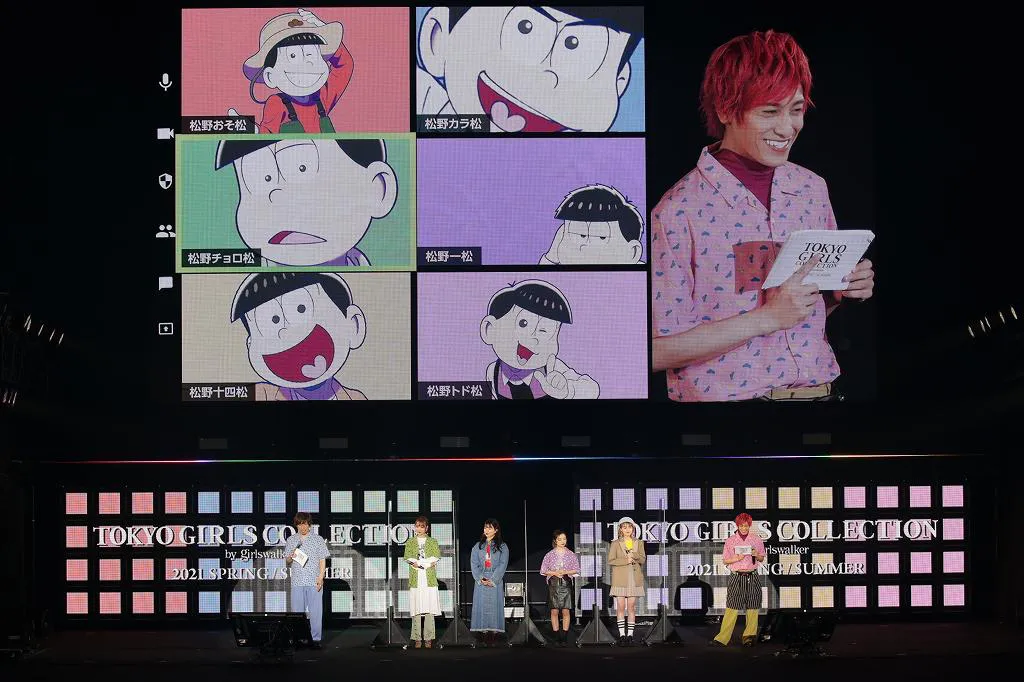 アニメ「おそ松さん」と東京ガールズコレクションが3度目のコラボ！