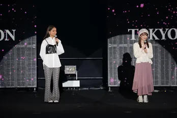 香音、「Popteen」の先輩・みちょぱとの共演に『こうやって一緒に歩けるのは光栄』<TGC>