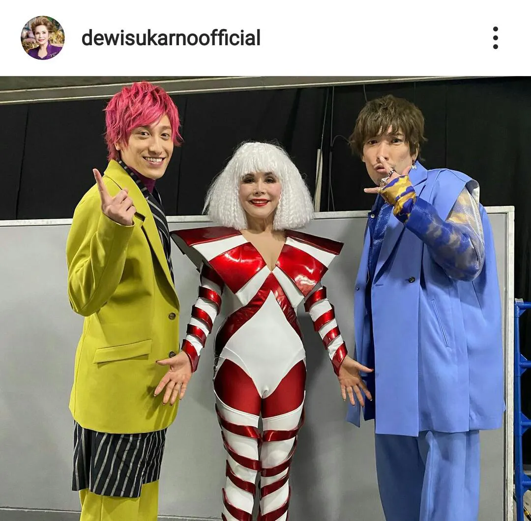 ※デヴィ夫人オフィシャルInstagram(dewisukarnoofficial)より