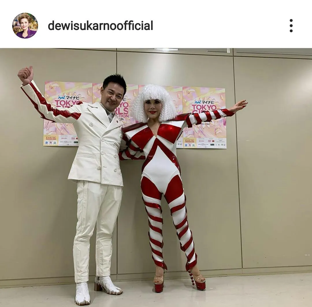 ※デヴィ夫人オフィシャルInstagram(dewisukarnoofficial)より