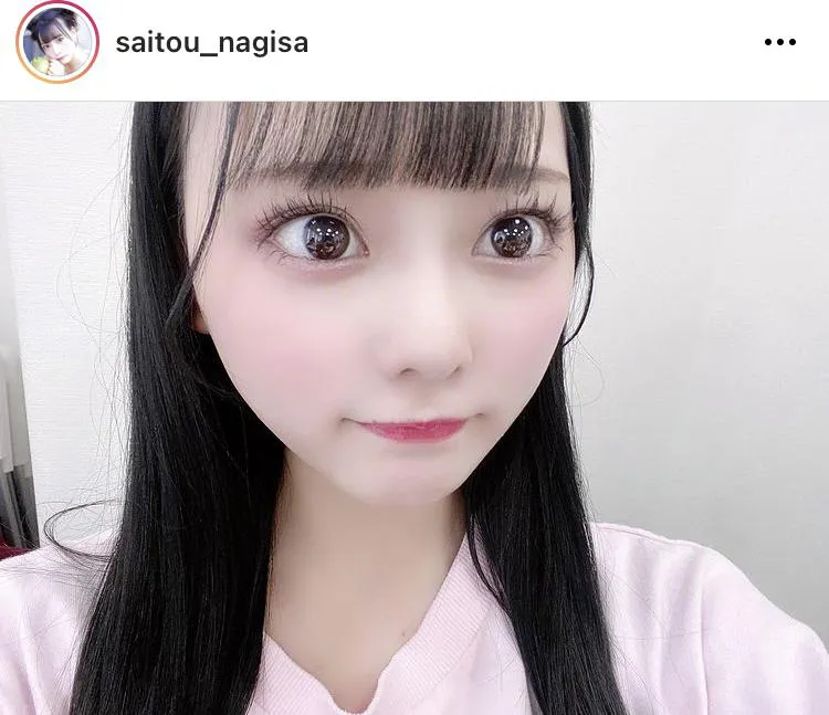 ※齊藤なぎさオフィシャルInstagram(saitou_nagisa)より