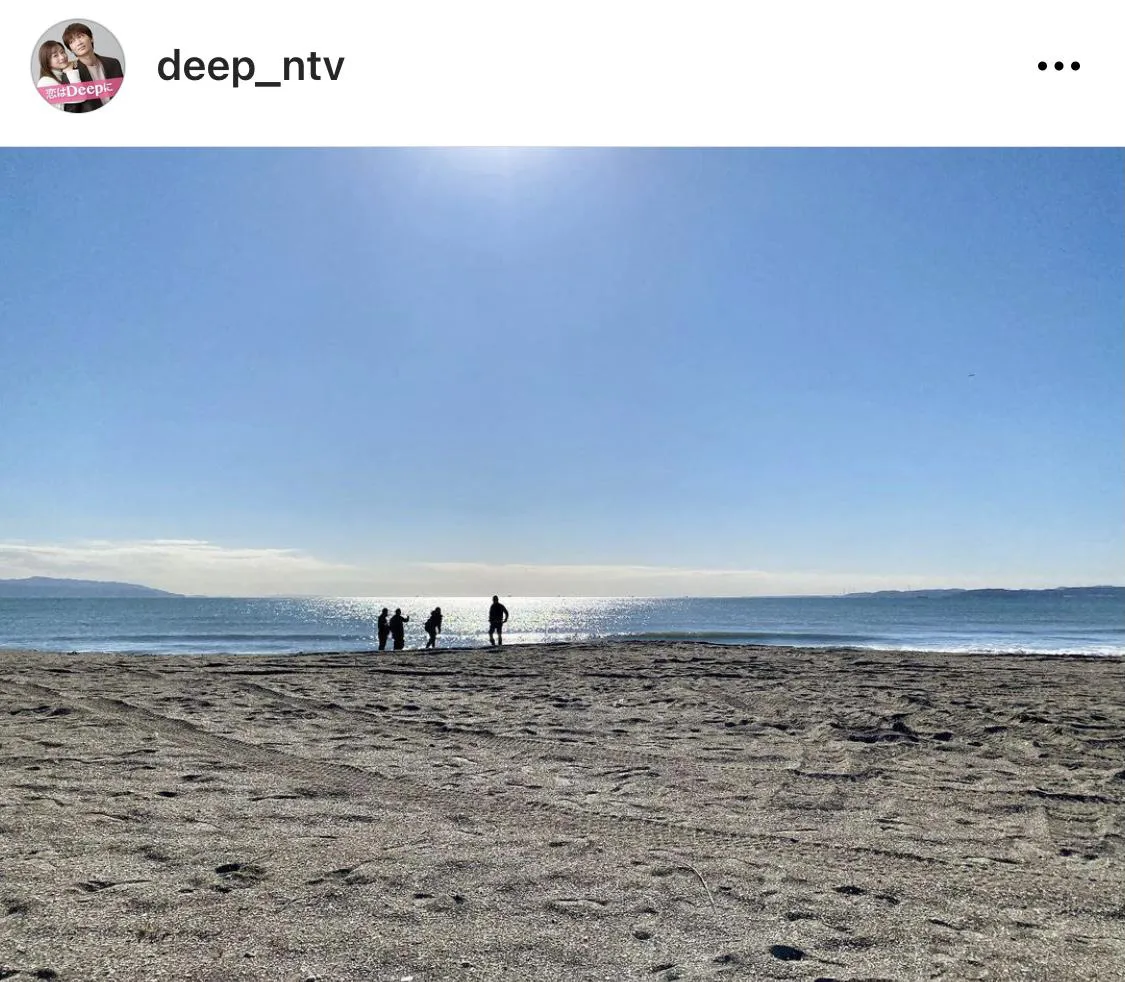 ※ドラマ「恋はDeepに」公式Instagram(deep_ntv)より