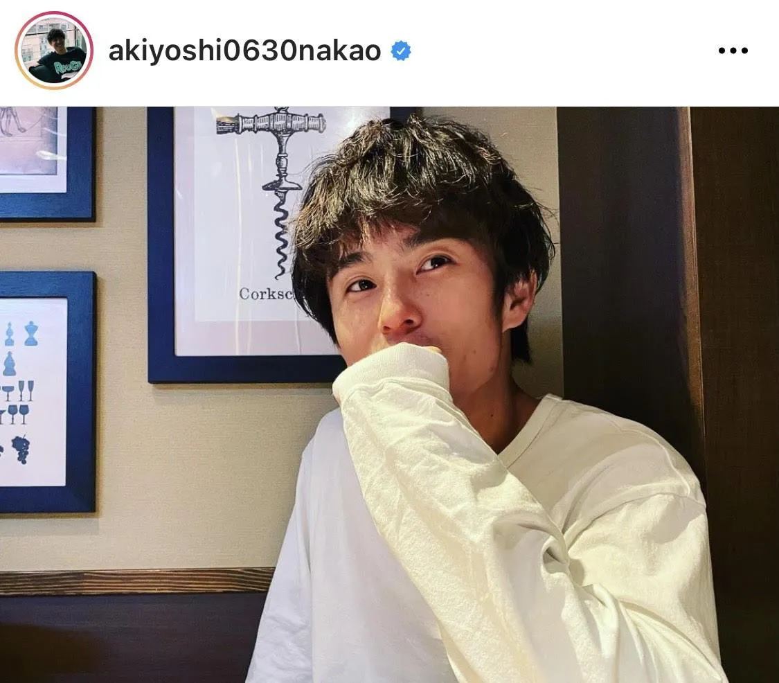 ※中尾明慶公式Instagram(akiyoshi0630nakao)より