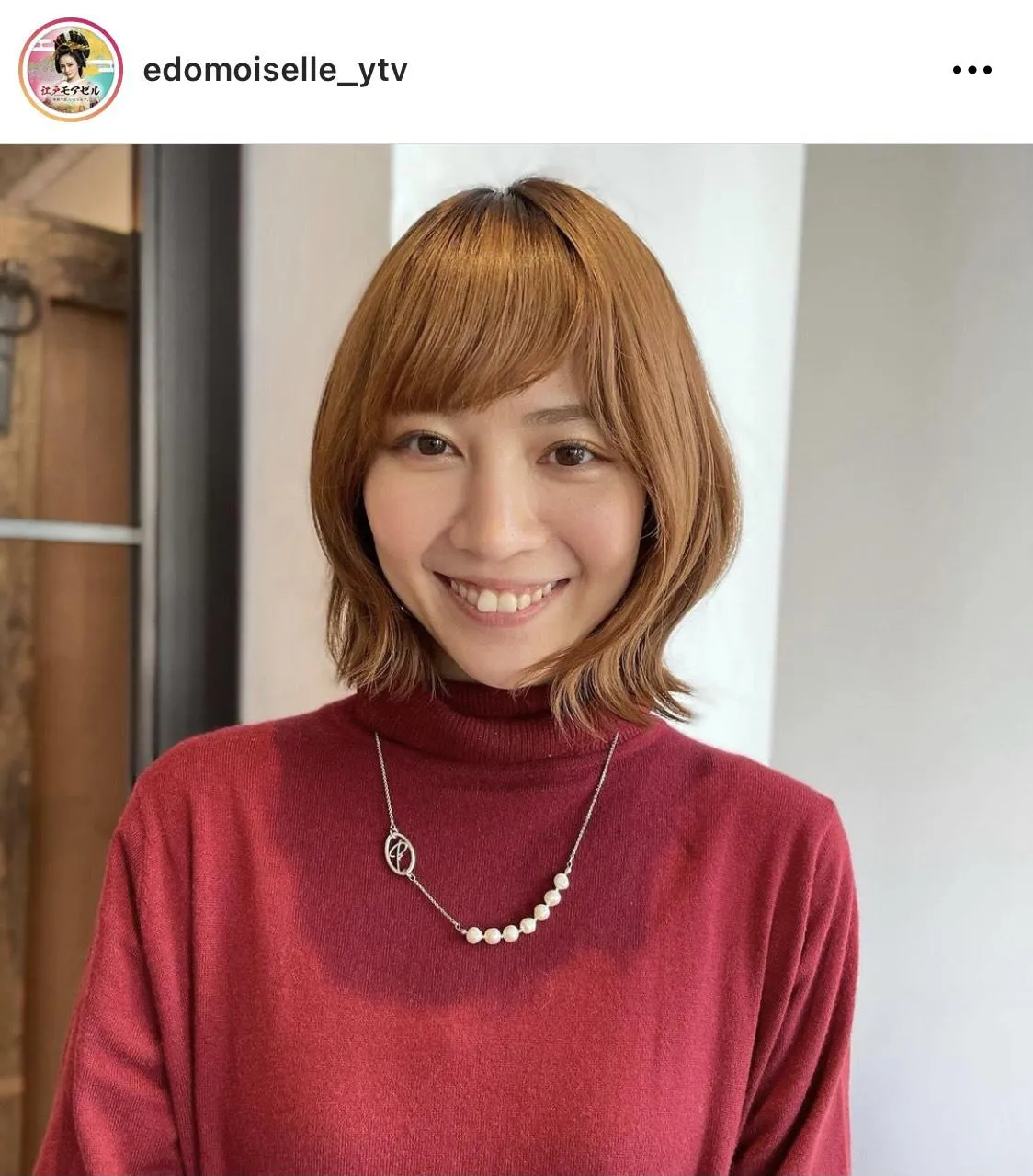 ※「江戸モアゼル～令和で恋、いたしんす。～」公式Instagram(edomoiselle_ytv)より