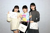 サコッシュチーム(岡村美波、清野桃々姫、小林萌花)