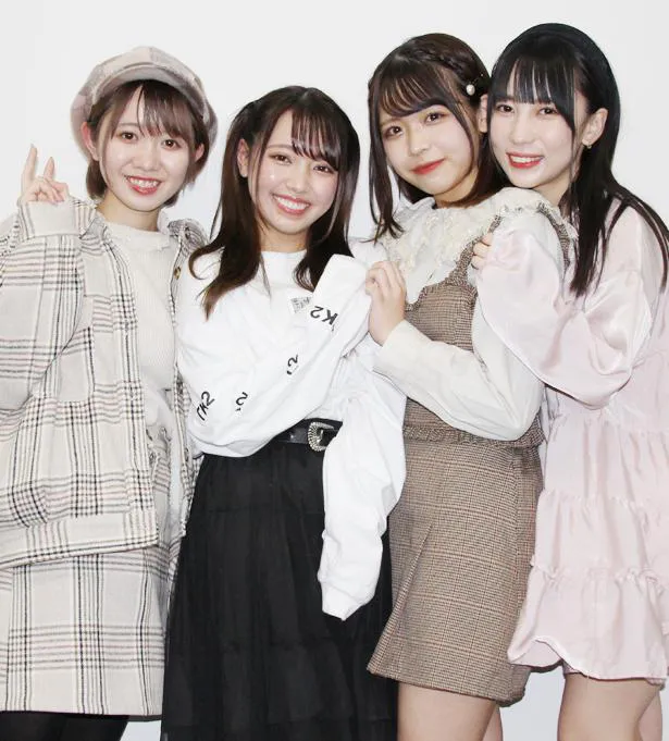 FES☆TIVEの新メンバー・高木ゆりあ、小野寺偉音、緑川優愛と、先輩メンバー・南茉莉花がファンへの思いなどについて語った