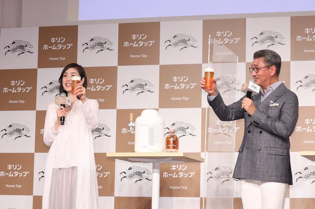 「会員制 生ビールサービス 『キリン ホームタップ』事業方針発表会」より