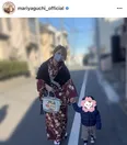 ※矢口真里公式Instagram(mariyaguchi_official)より