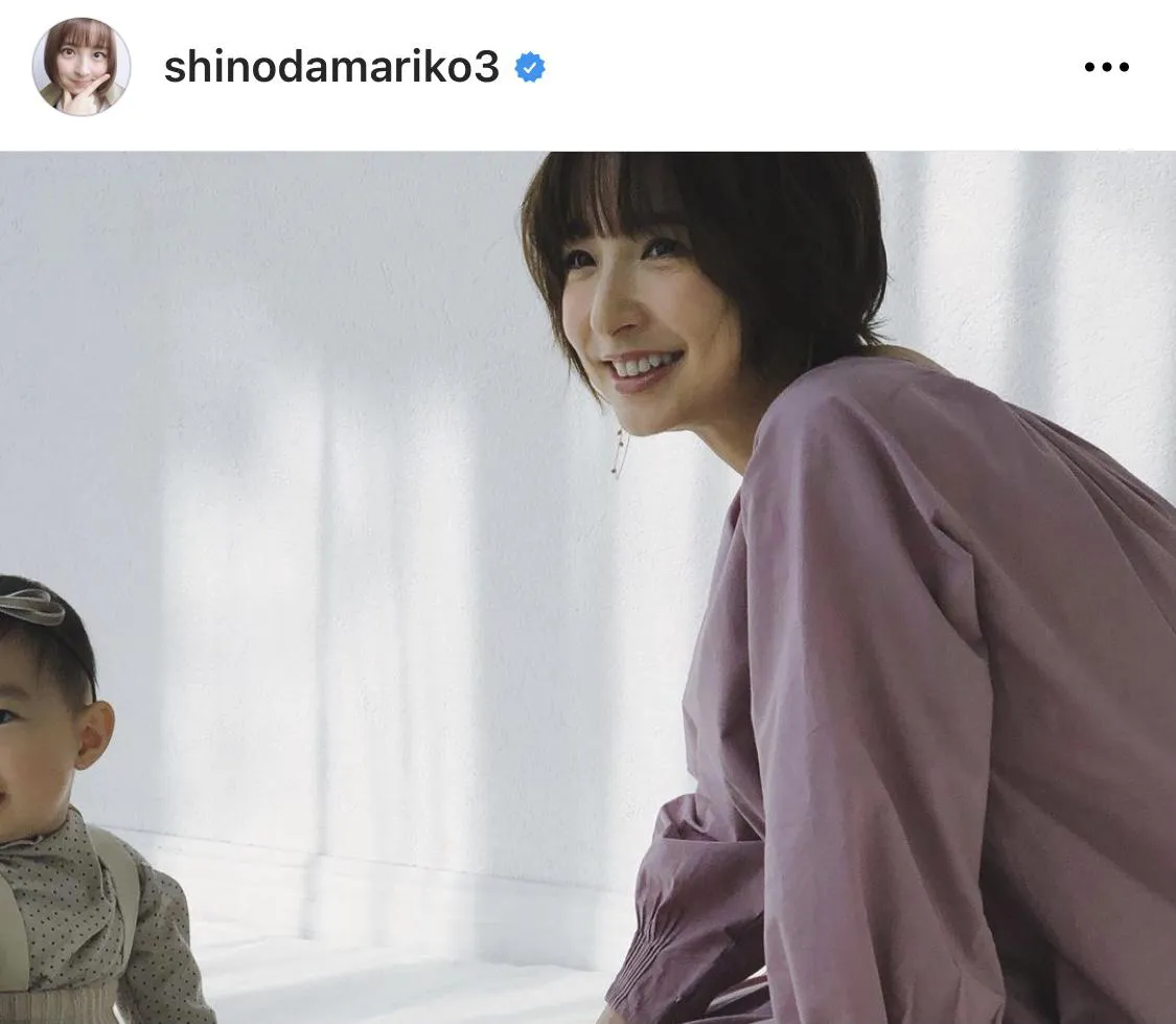 ※篠田麻里子公式Instagram(shinodamariko3)より