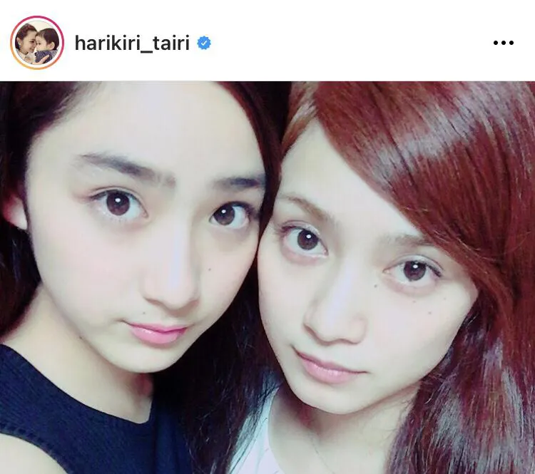 ※平愛梨公式Instagram(harikiri_tairi)より