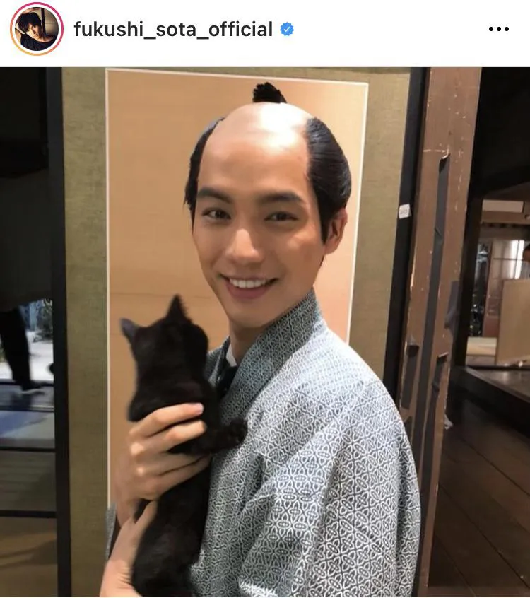 ※福士蒼汰公式Instagram(fukushi_sota_official)より