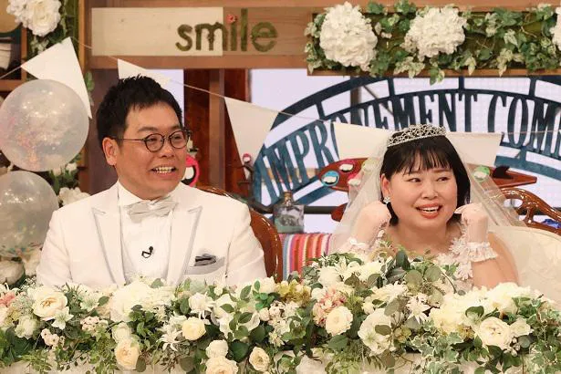 ニッチェ・近藤くみこの結婚式が「さんまのお笑い向上委員会」で開催！
