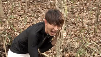 小山慶一郎が念願のドラム缶風呂とテントサウナを堪能<NEWSな2人>