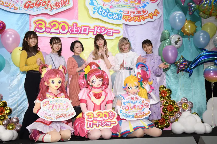 「映画ヒーリングっど・プリキュア ゆめのまちでキュン！っと GoGo！大変身!!」完成披露舞台挨拶