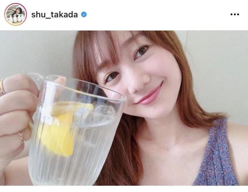 ※高田秋公式Instagram(shu_takada)のスクリーンショット