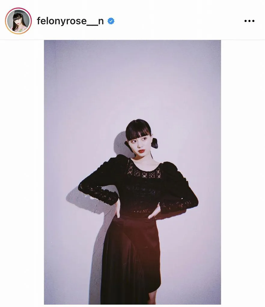 ※画像は鶴嶋乃愛(felonyrose__n)オフィシャルInstagramのスクリーンショット