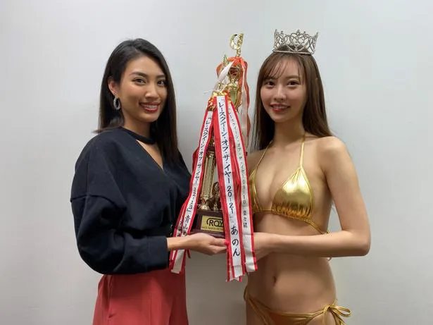 「レースクイーン・オブ・ザ・イヤー」新女王・あのん