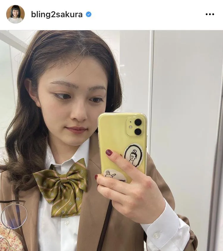 ※井上咲楽公式Instagram(bling2sakura)より