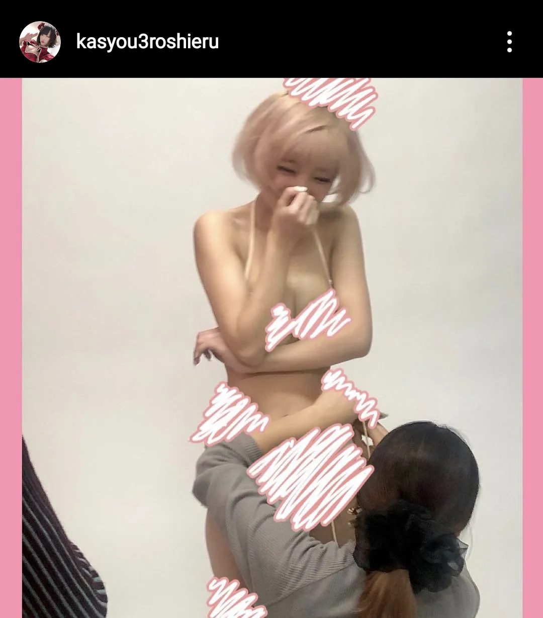 ※画像は火将ロシエル(kasyou3roshieru)公式Instagramのスクリーンショット