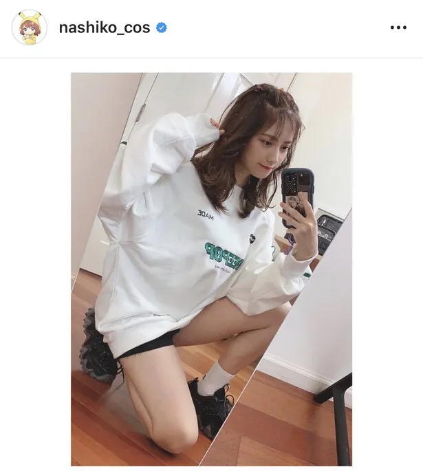 ※桃月なしこ公式Instagram(nashiko_cos)より