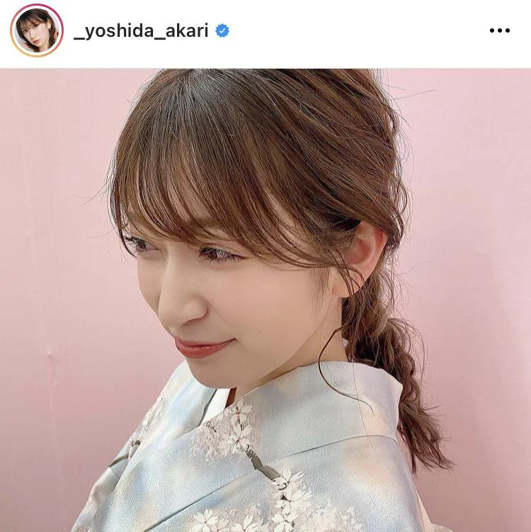 ※吉田朱里公式Instagram(_yoshida_akari)より