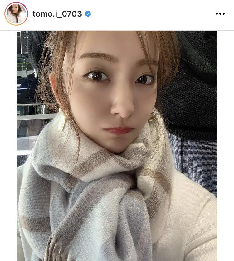 ※板野友美公式Instagram(tomo.i_0703)より