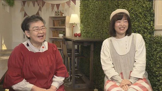 水戸市でアップルパイ専門店を営む田中芳子さんと長女・雅美さん