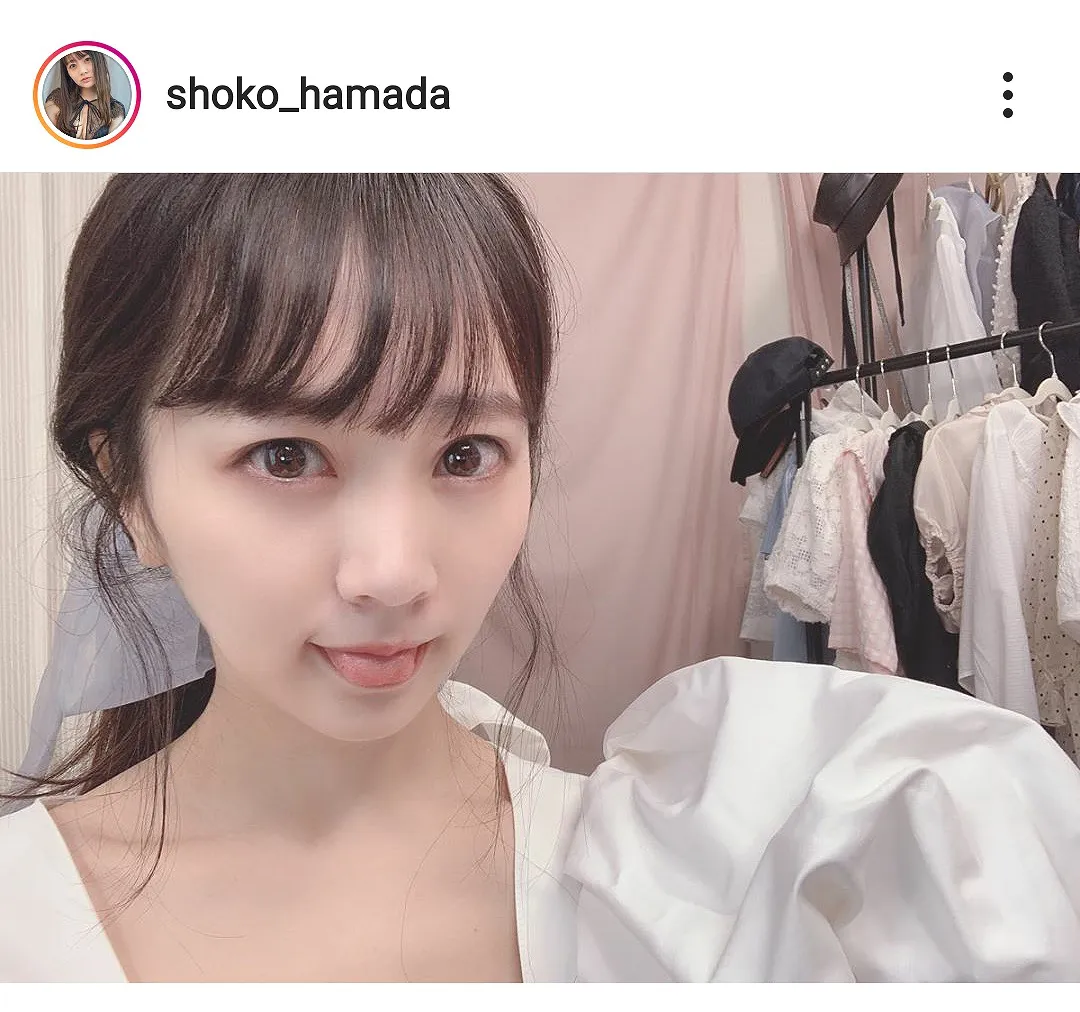 ※画像は浜田翔子(shoko_hamada)公式Instagramのスクリーンショット