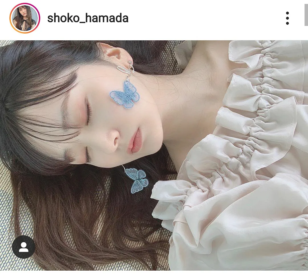 ※画像は浜田翔子(shoko_hamada)公式Instagramのスクリーンショット