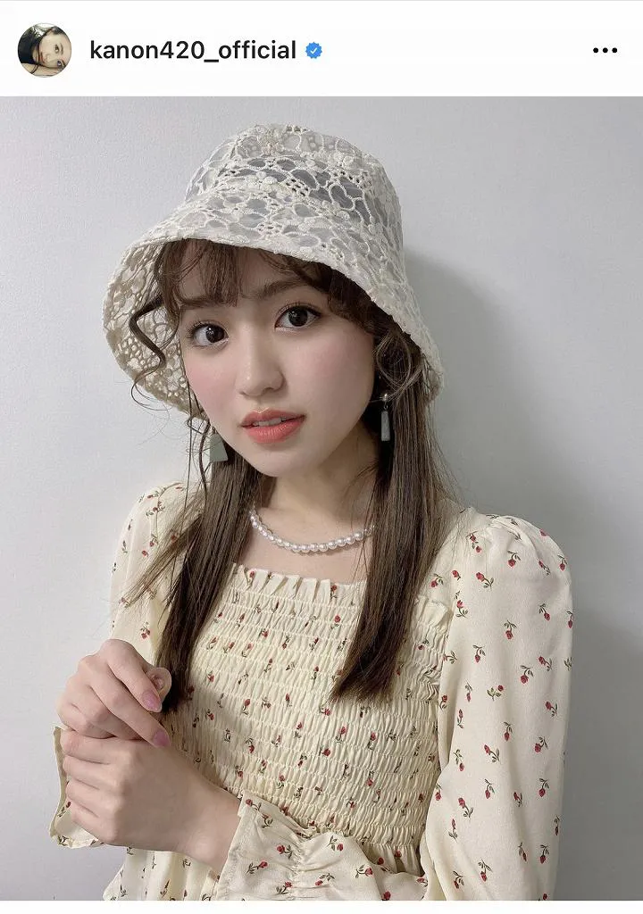 ※画像は香音(kanon420_official)公式Instagramのスクリーンショット