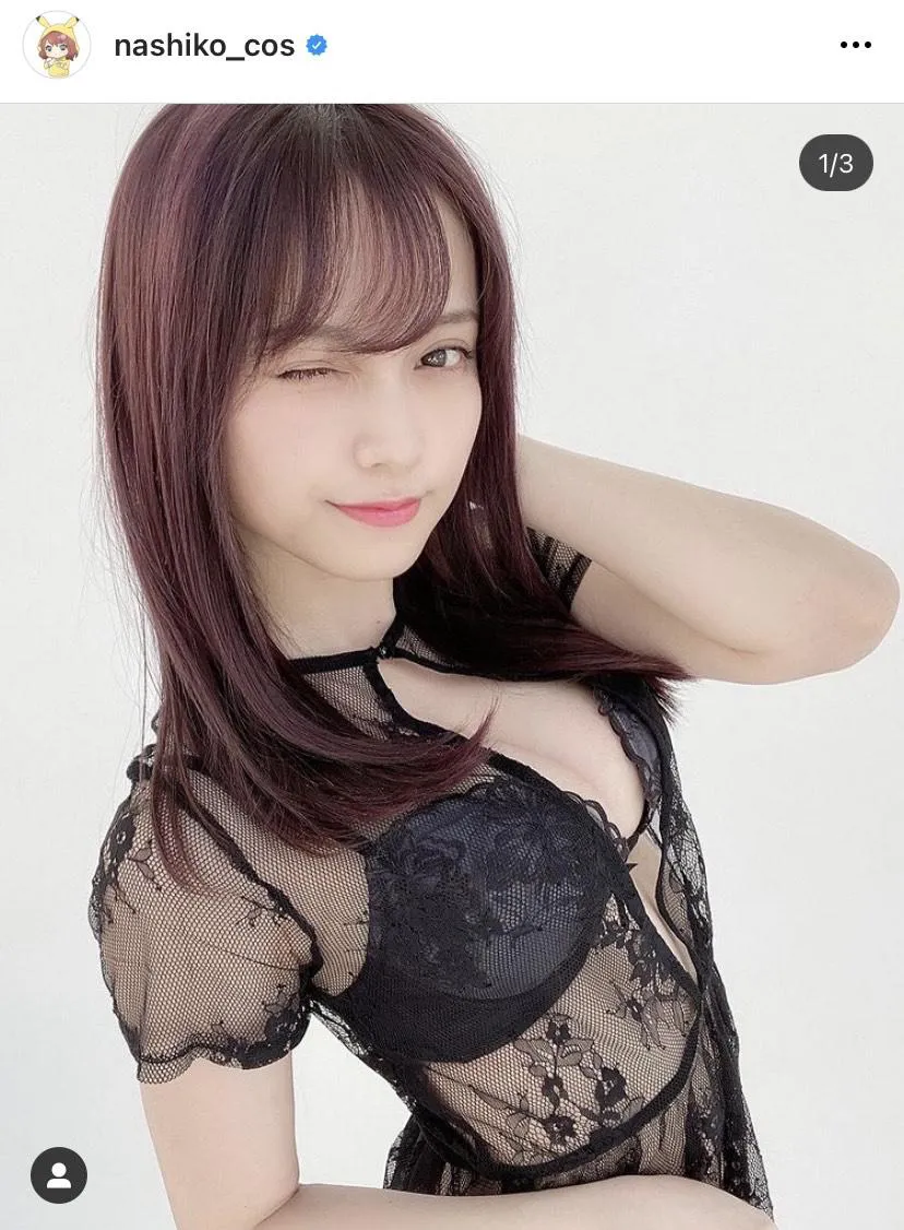 【写真を見る】桃月なしこ、“いい女感”あふれるブラックランジェリーSHOT