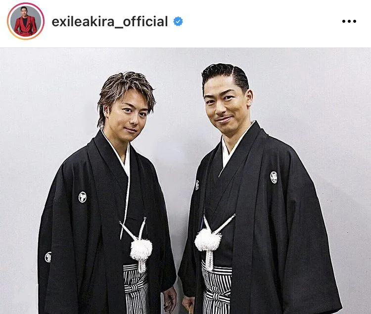 ※EXILE AKIRA公式Instagram(exileakira_official)より