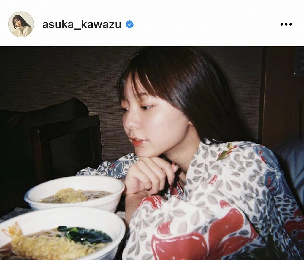 ※画像は川津明日香(asuka_kawazu)公式Instagramのスクリーンショット