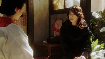 <おちょやん>井川遥“百合子”との別れは美しく…「メーテルみたい!」の声も