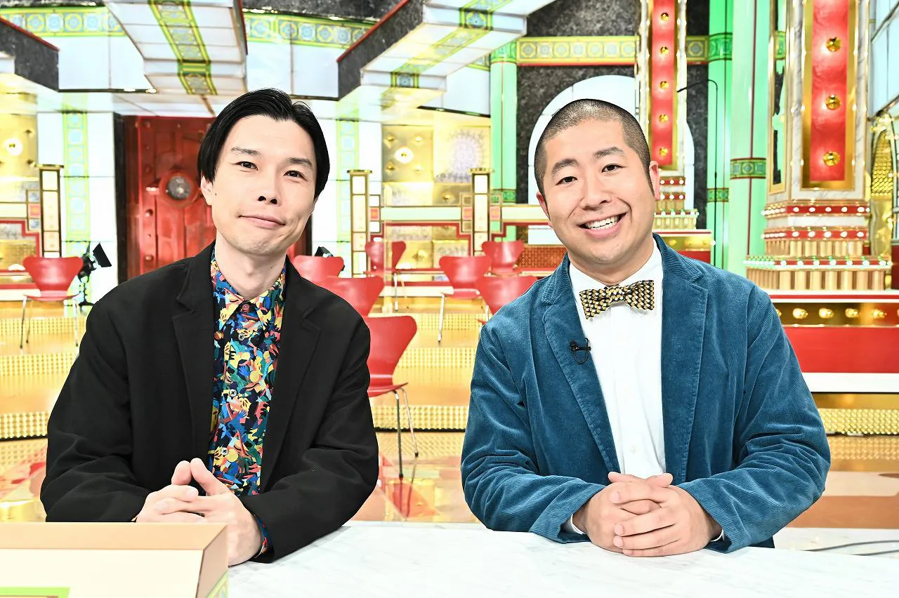 30年以上の付き合いとなるハライチ・岩井勇気(左)、澤部佑(右)