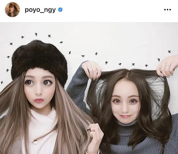 ※ゆきぽよオフィシャルInstagram(poyo_ngy)のスクリーンショット