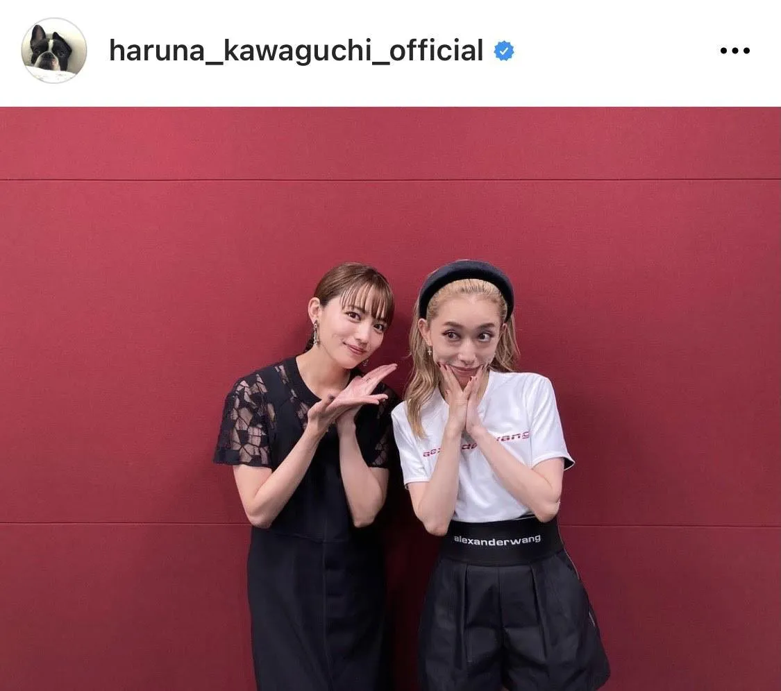 画像は川口春奈公式Instagram(haruna_kawaguchi_official)より