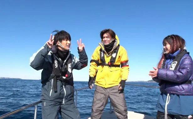 4月3日の「リア突WEST」は濱田と小瀧が釣りロケへ