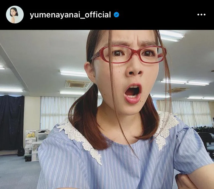 ※画像は箭内夢菜(yumenayanai_official)公式Instagramのスクリーンショット