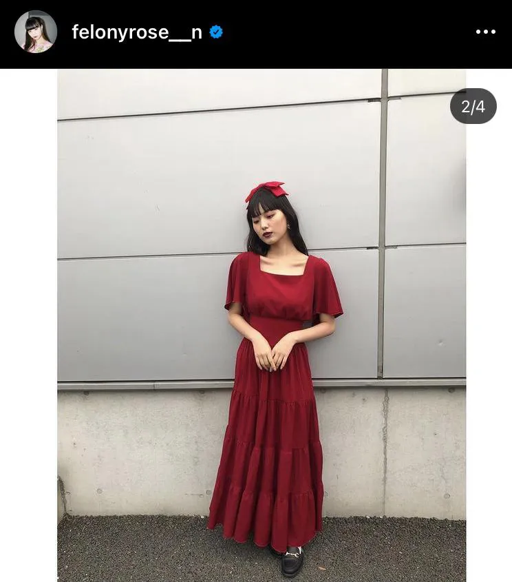 ※画像は鶴嶋乃愛(felonyrose__n)オフィシャルInstagramのスクリーンショット