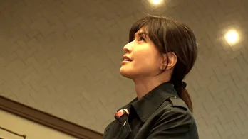 内田有紀、大隈記念講堂で「リア王」を朗読 “遺す大変さ”を実感